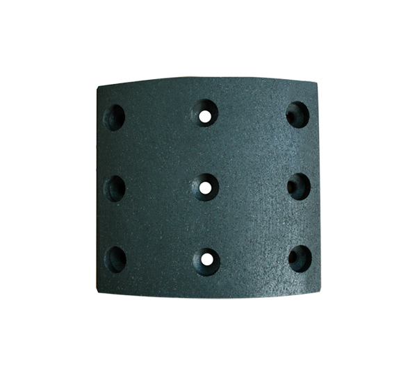 raw material safety ceramic truck brake lining liner hub type brake EQ153